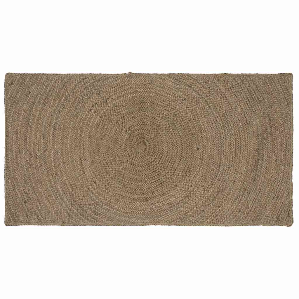 vidaXL Килими за помещение Сиво 100 x 200 cm юта