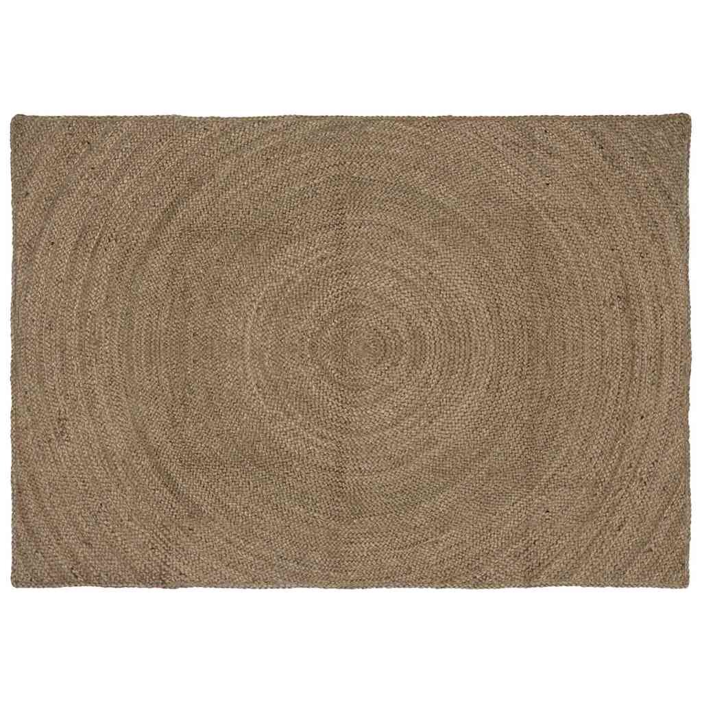 vidaXL Килими за помещение Сиво 140 x 200 cm юта