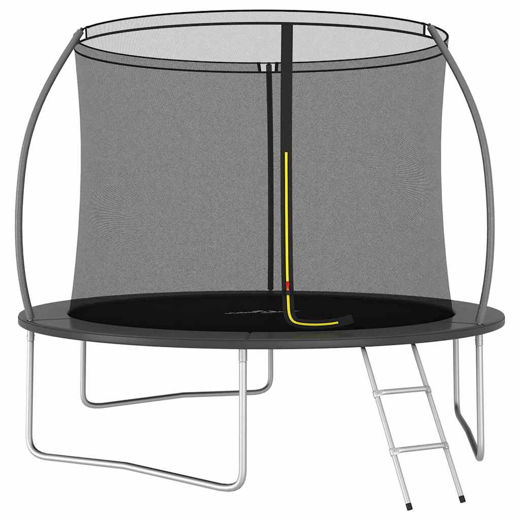vidaXL Комплект батут кръгъл 305x76 см 150 кг