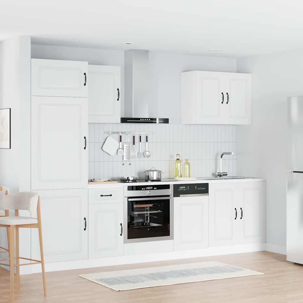 vidaXL Комплект кухненски шкафове от 7 части Kalmar инженерно дърво