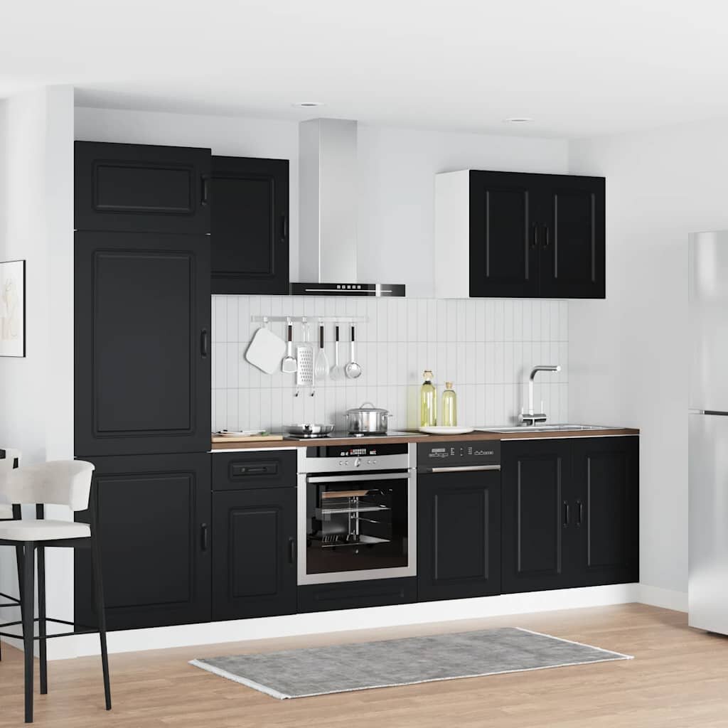 vidaXL Комплект кухненски шкафове от 7 части Kalmar инженерно дърво