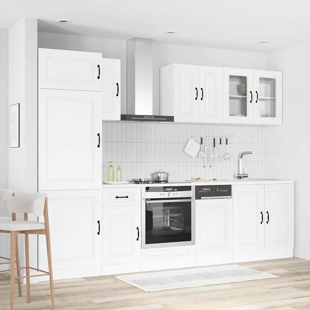 vidaXL Комплект кухненски шкафове от 8 части Kalmar инженерно дърво