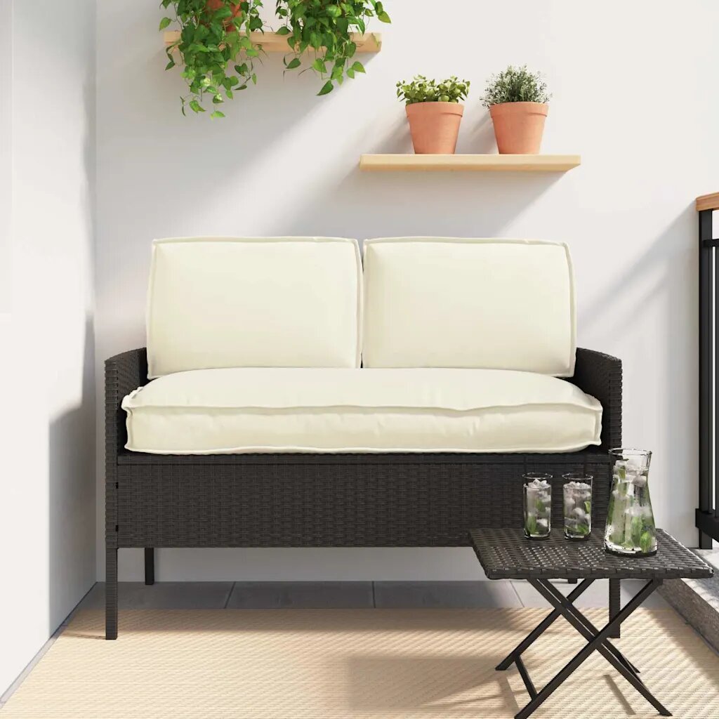 vidaXL Комплект възглавници Оксфордска тъкан Крем 120 x 50 x 52 см