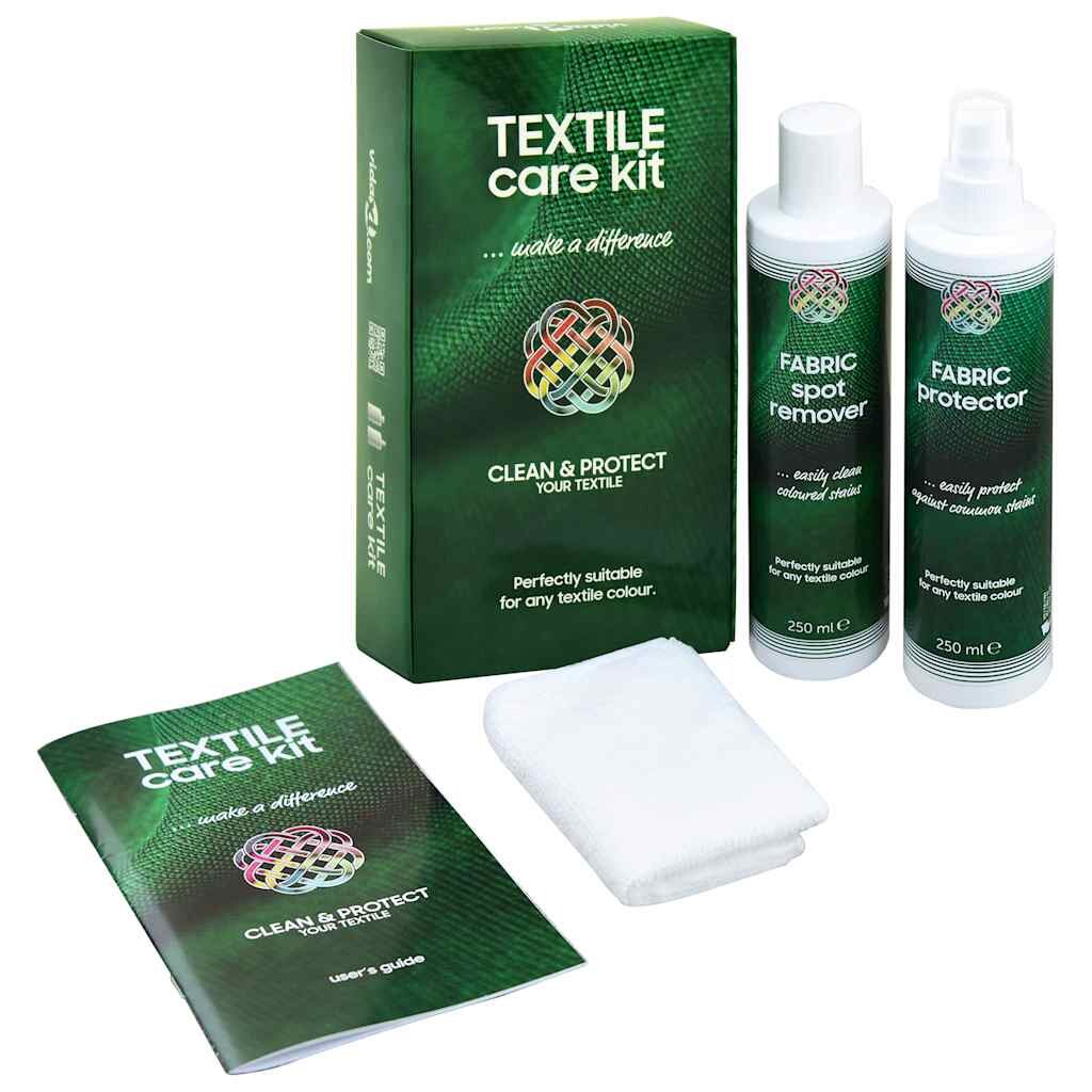 vidaXL Комплект за грижа за текстил CARE KIT 2x250 мл