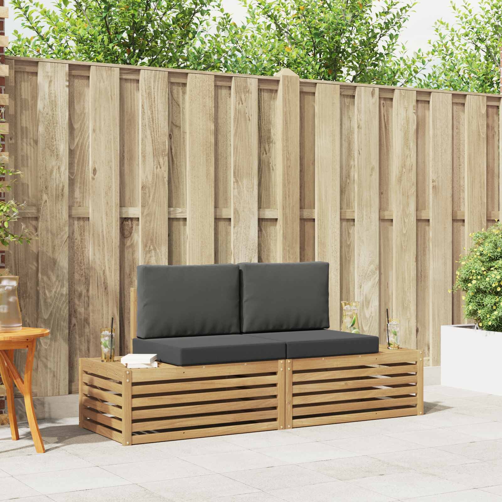 vidaXL Комплекти дивани 3 Брой 1825 x 63 x 73 см