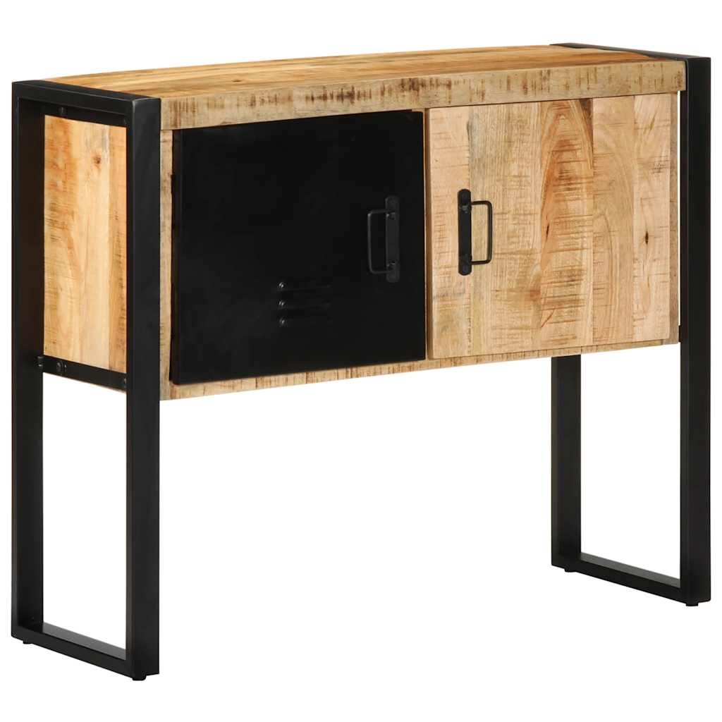 vidaXL Конзолен шкаф 90x35x75 cm Масивна груба дървесина Манго
