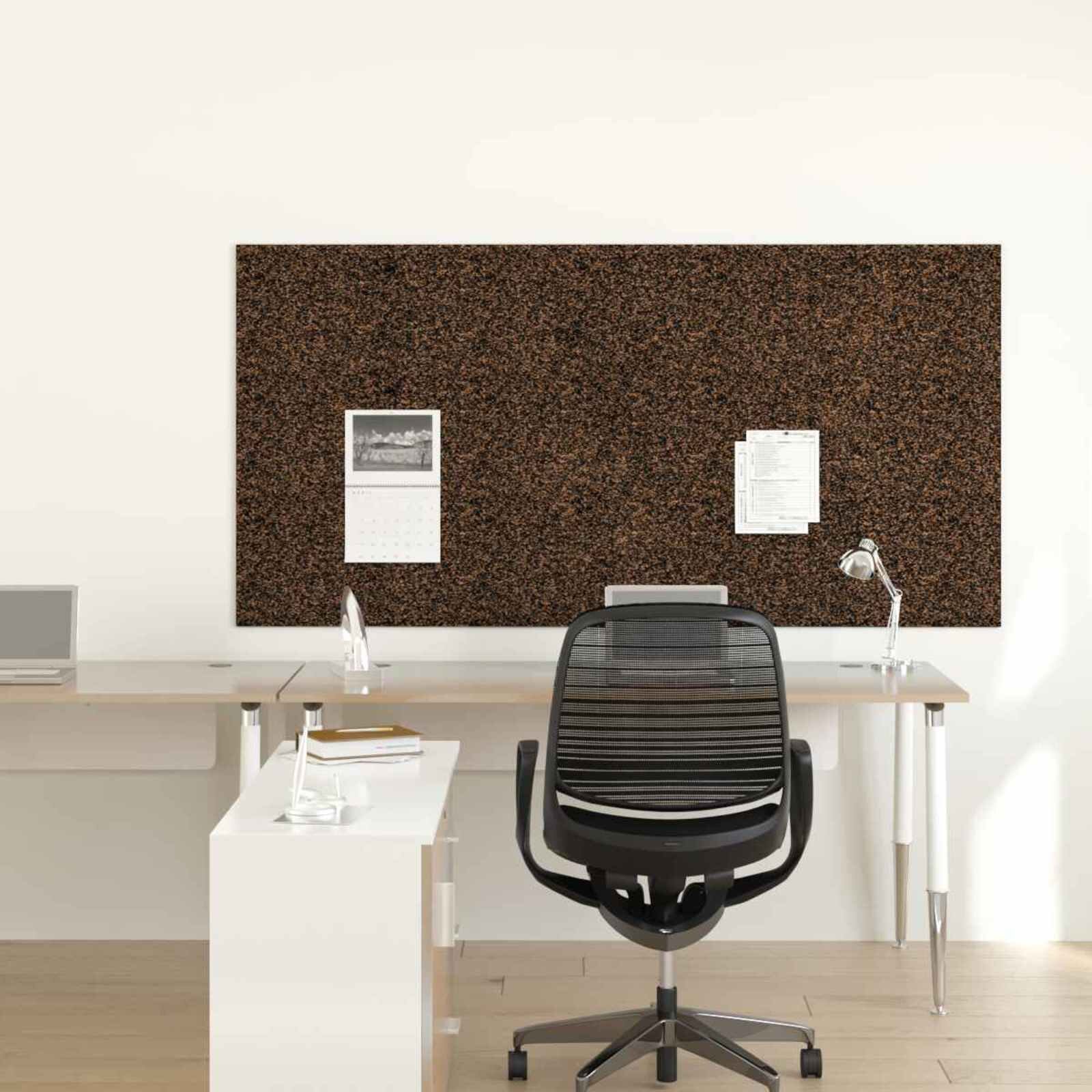 vidaXL Коркова ролка Кафяво 100 x 200 cm Корк и гума