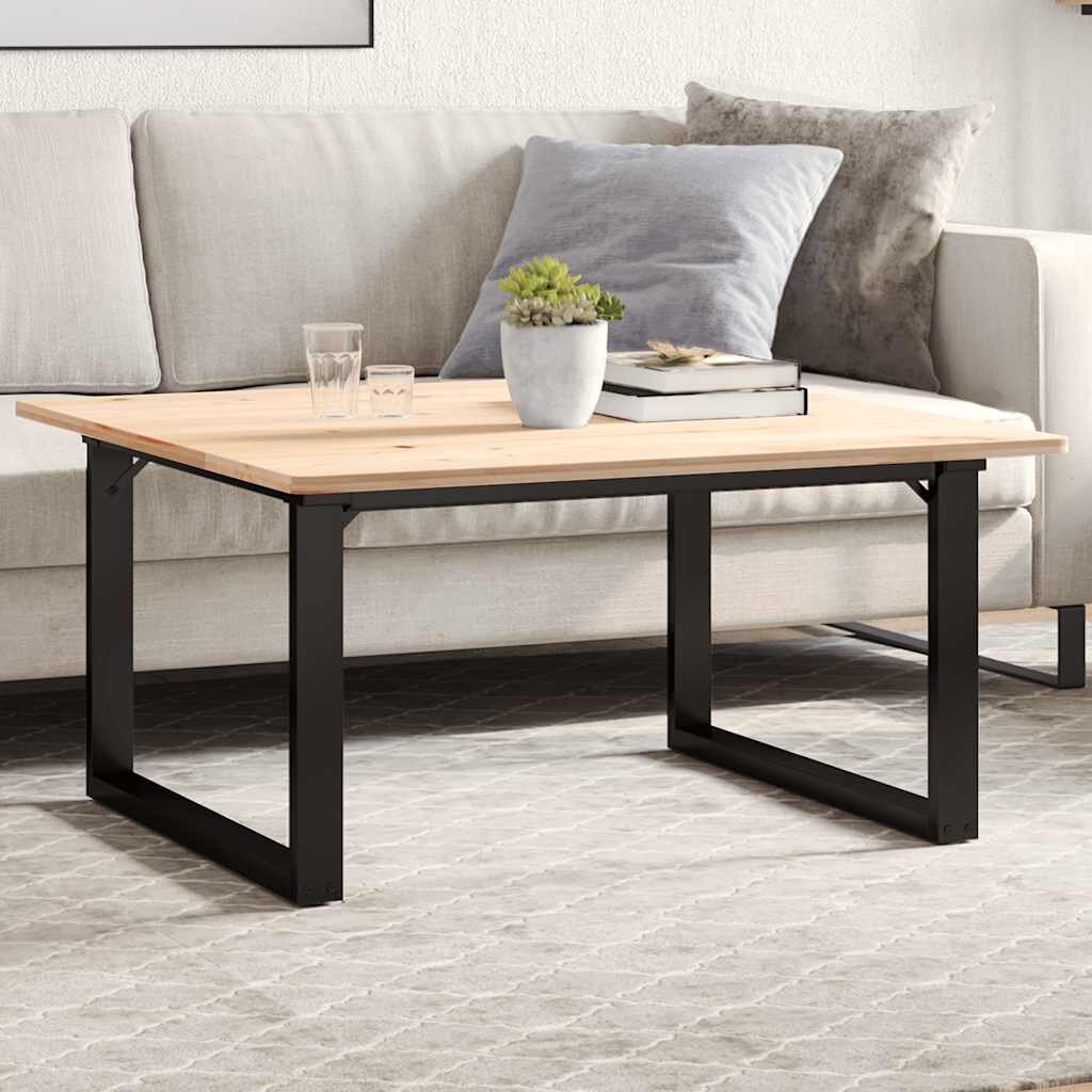 vidaXL Крака за кафе маса O-рамка 70x60x43 см стомана