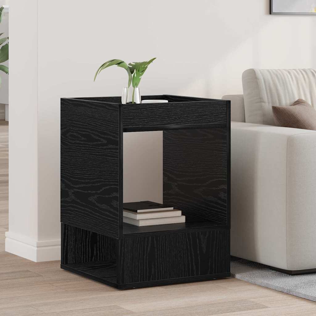 vidaXL Крайна масичка Черния дъб 40 x 40 x 56 см Инженерна дървесина