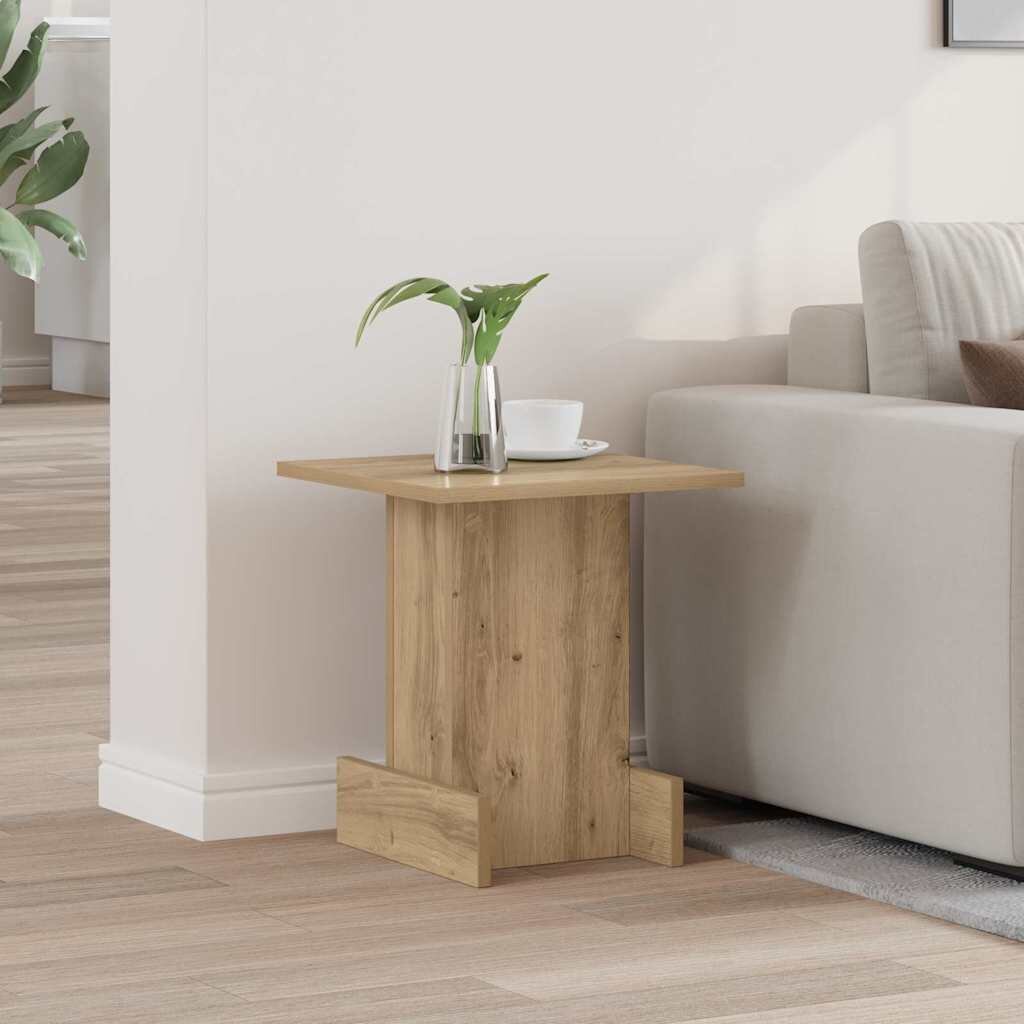 vidaXL Крайна масичка Дъб 355 x 35 x 40 см Инженерна дървесина