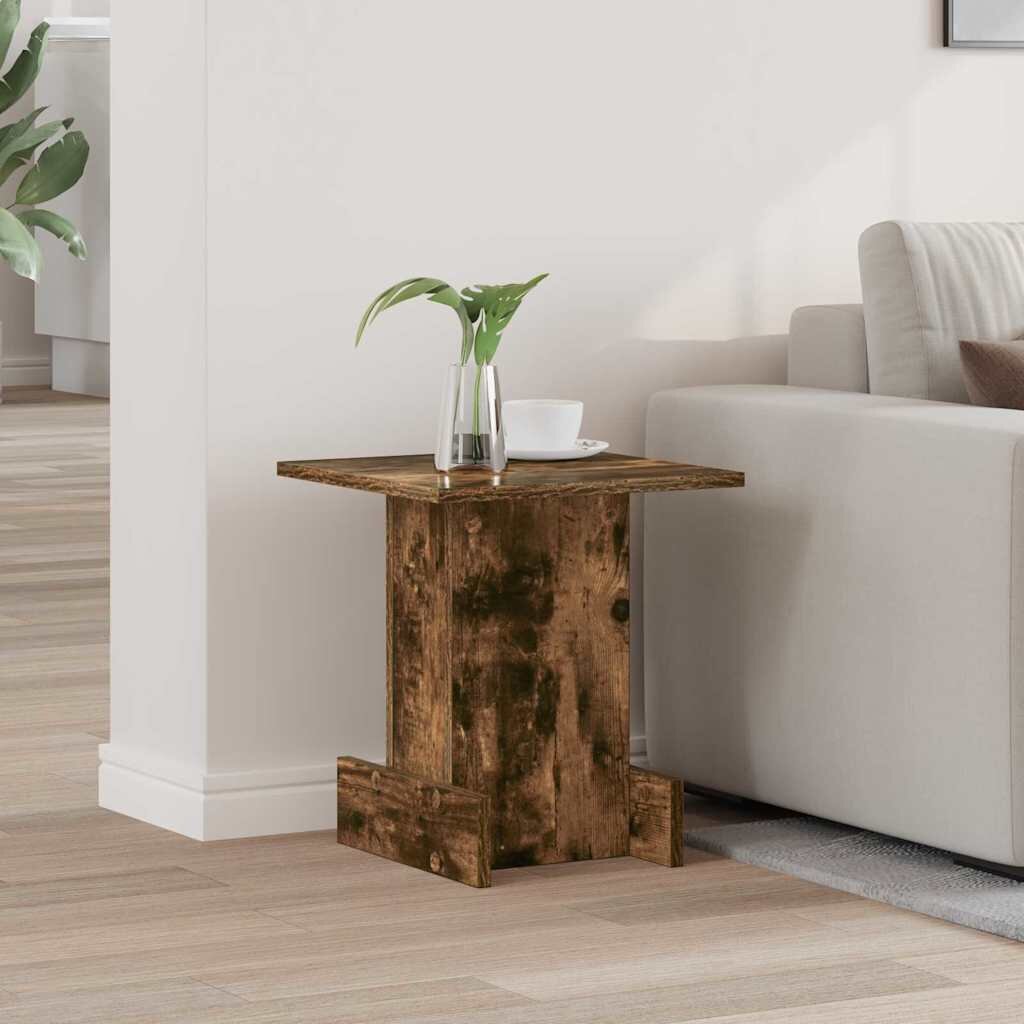 vidaXL Крайна масичка Димян дъб 355 x 35 x 40 см Инженерна дървесина