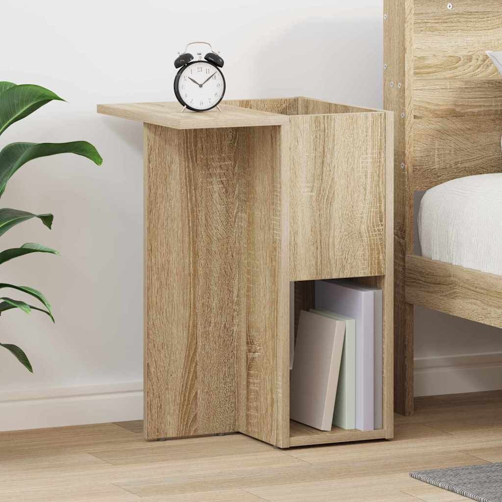 vidaXL Крайна масичка Сонома дъб 35 x 40 x 55 см Инженерна дървесина