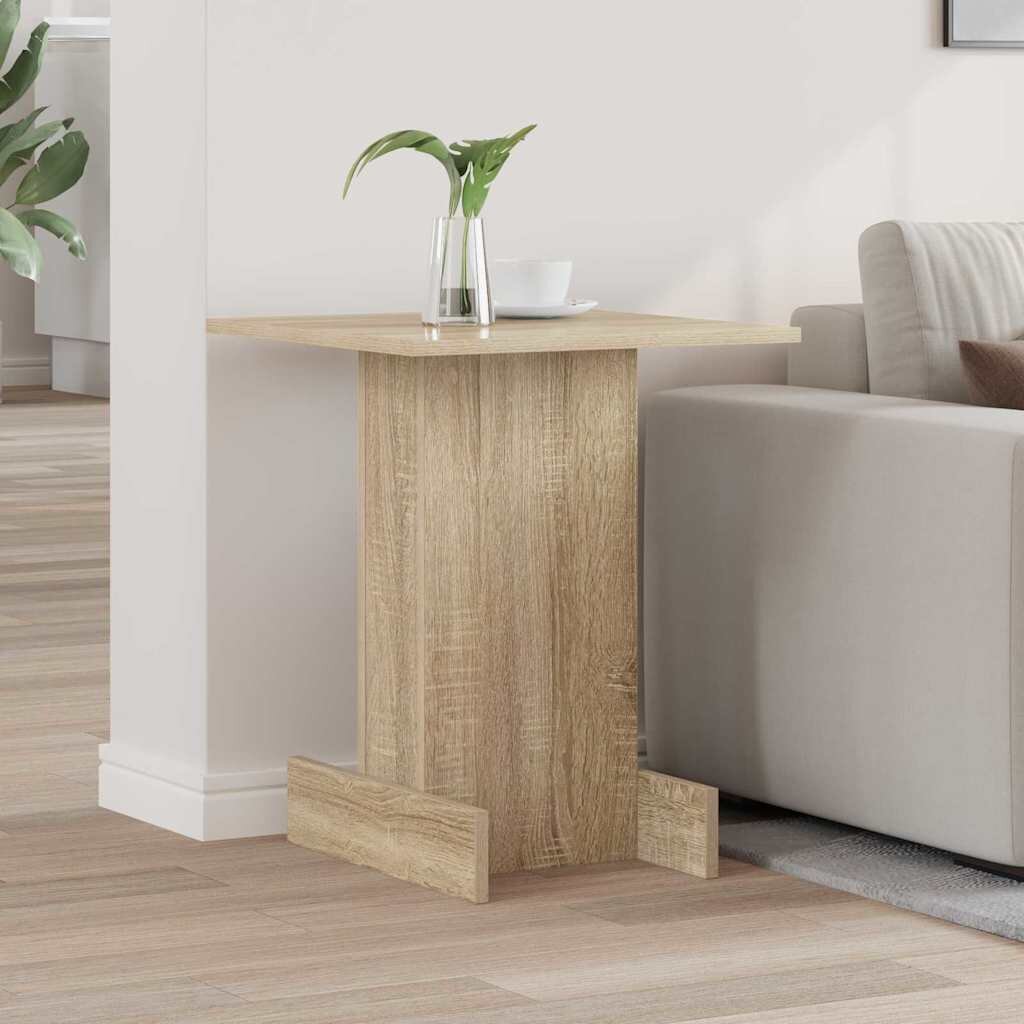 vidaXL Крайна масичка Сонома дъб 445 х 45 х 55 см Инженерна дървесина