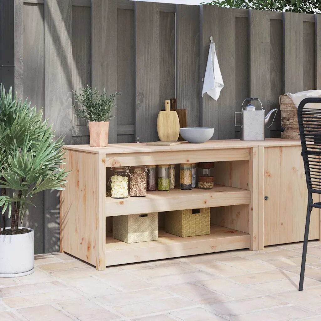 vidaXL Кухненски шкаф MEPPEL Кафяв дъб 106 x 55 x 64 cm