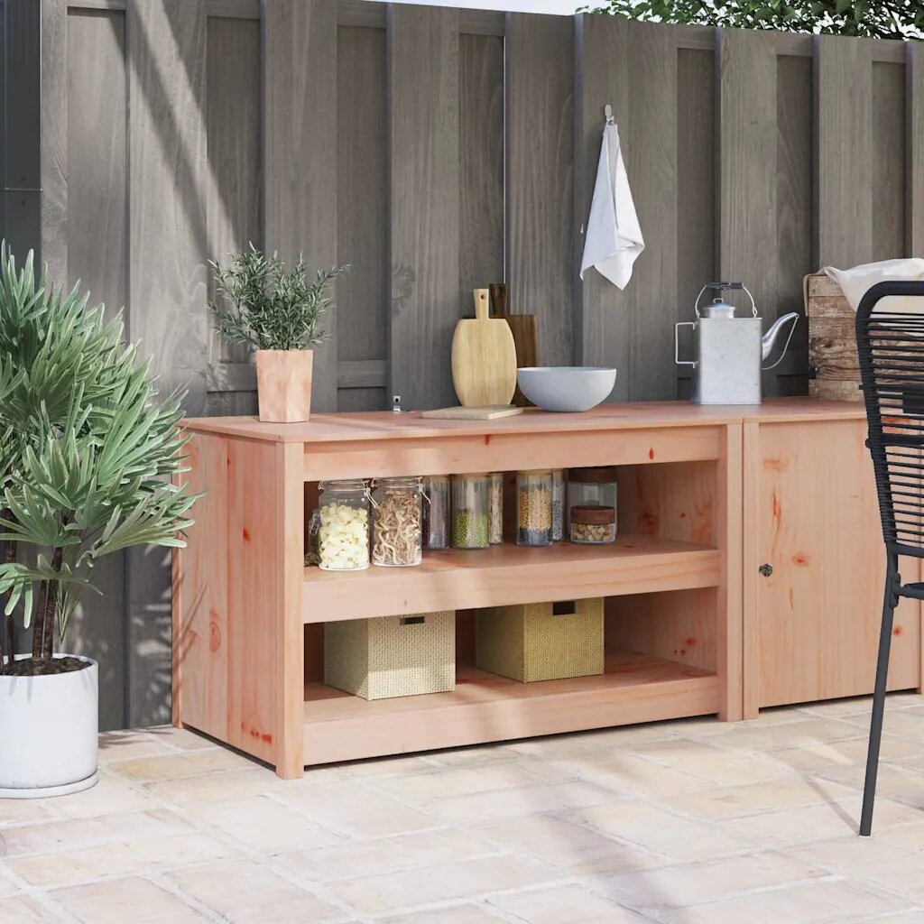 vidaXL Кухненски шкаф MEPPEL Кафяв дъб 106 x 55 x 64 cm