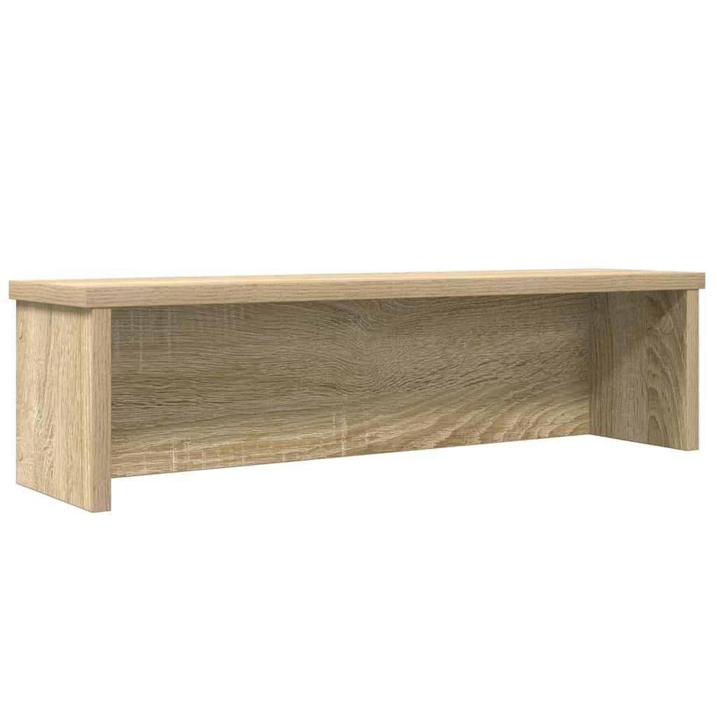 vidaXL Кухненски стелаж за подреждане Дъб Сонома 60x15x16 cm