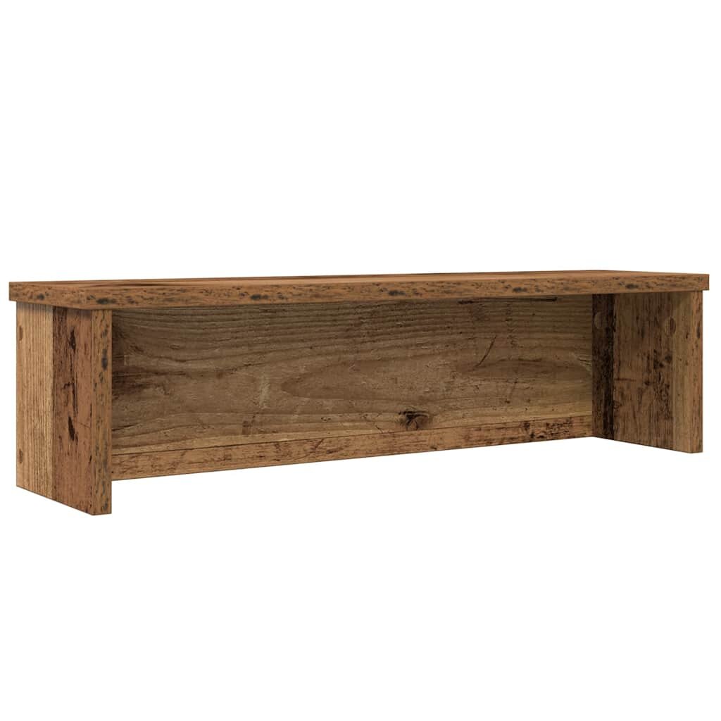 vidaXL Кухненски стелаж за подреждане на старо дърво 50x15x16 cm