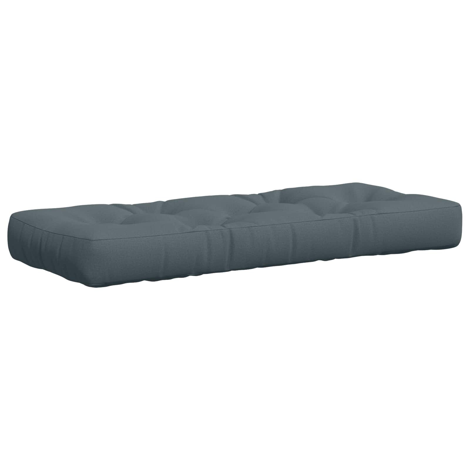vidaXL Кушон за палет VIANEN 100% полиестер Синьо 120 x 40 x 12 cm