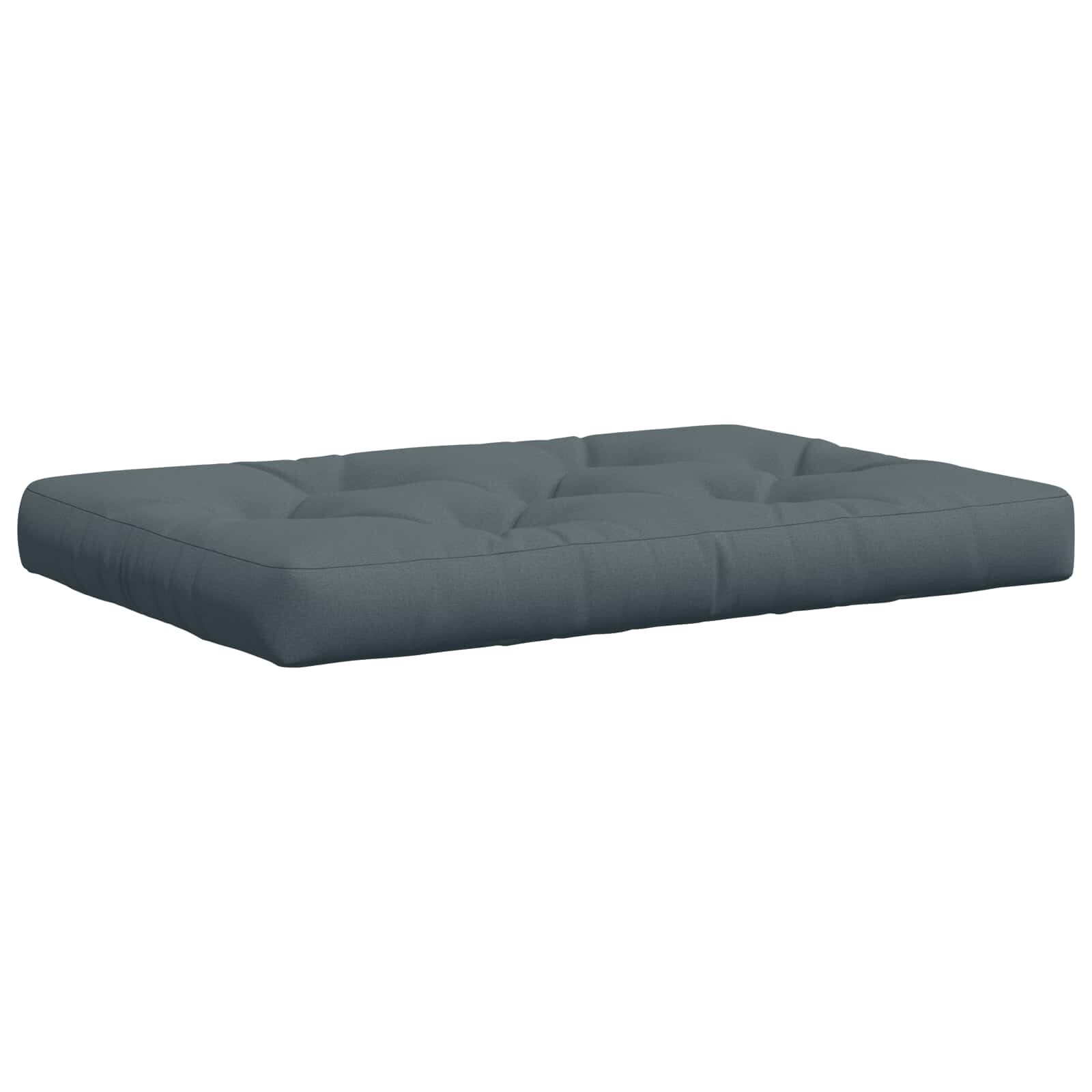 vidaXL Кушон за палет VIANEN 100% полиестер Синьо 120 x 80 x 12 cm