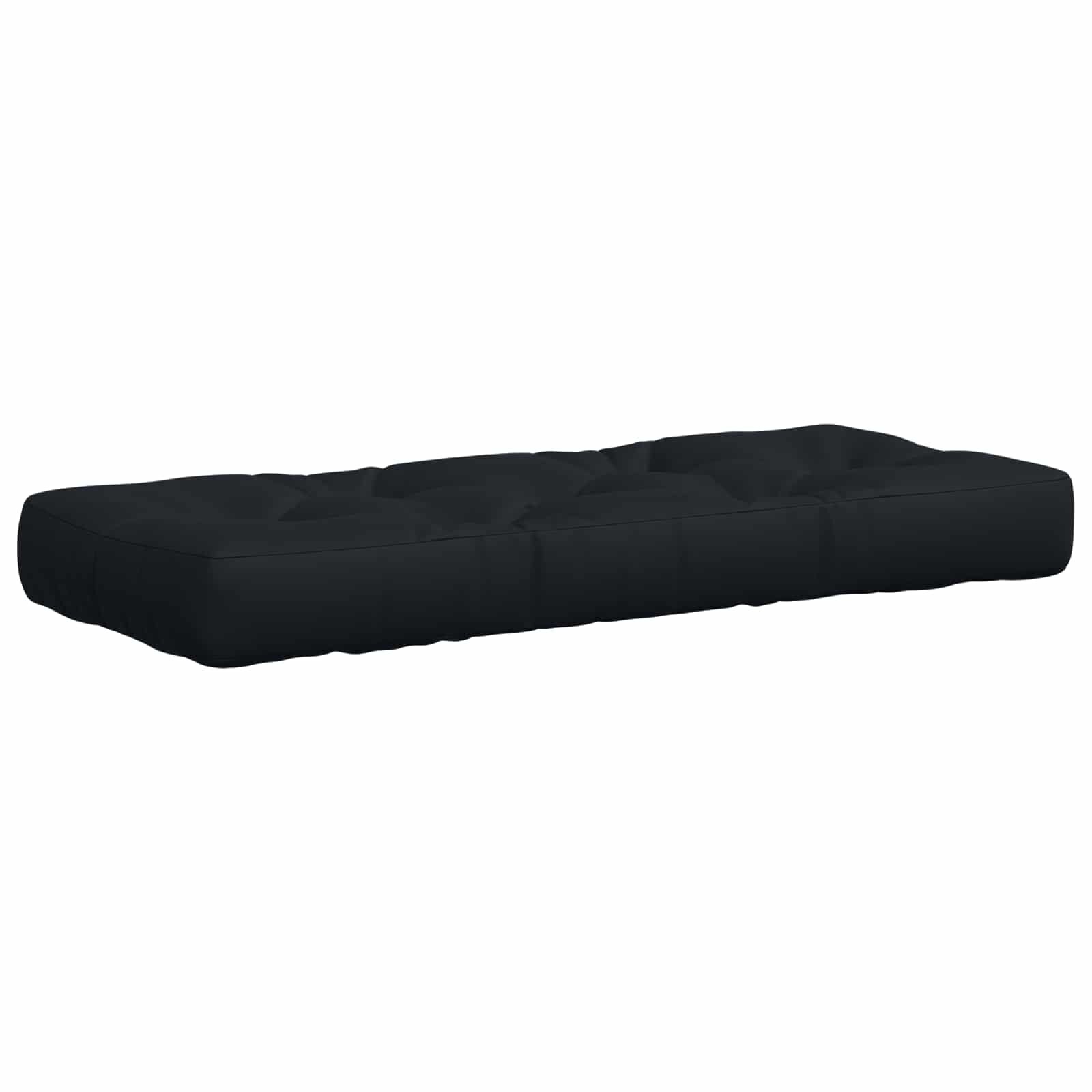 vidaXL Кушон за палет VIANEN 100% полиестер Тъмен син 120 x 40 x 12 cm