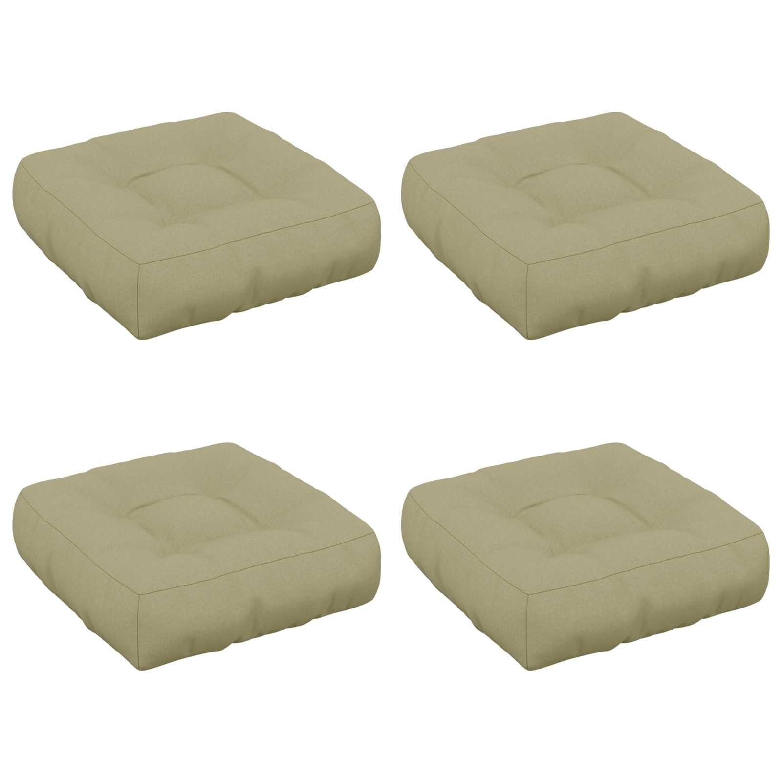 vidaXL Кушони за сядане 4 броя VIANEN 4 pcs 100% полиестер