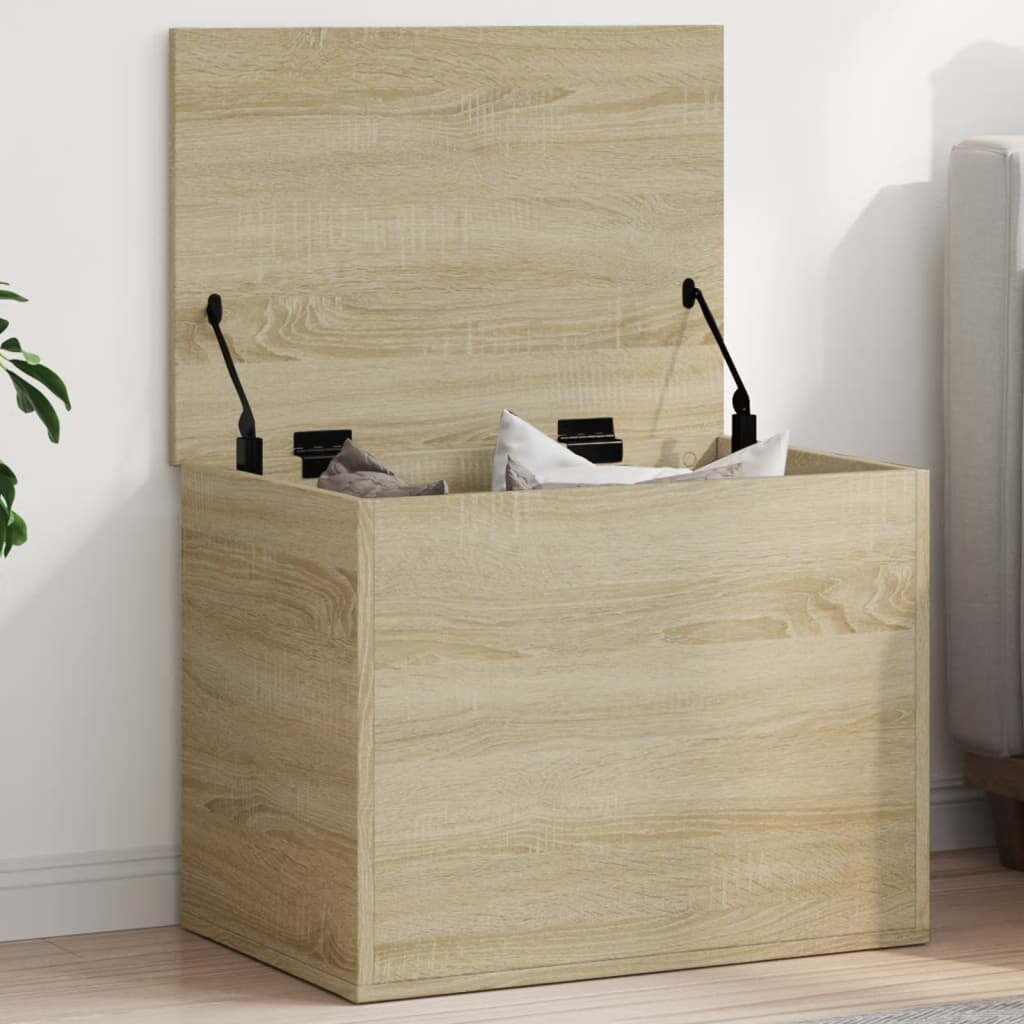 vidaXL Кутия за съхранение дъб сонома 60x42x46 см инженерно дърво