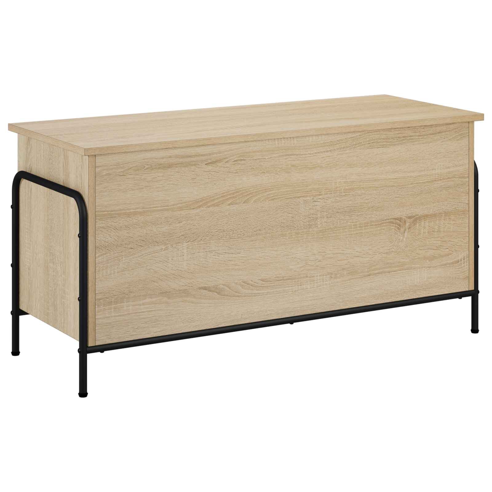 vidaXL Кутия за съхранение Дъб сонома 80 x 40 x 495 см