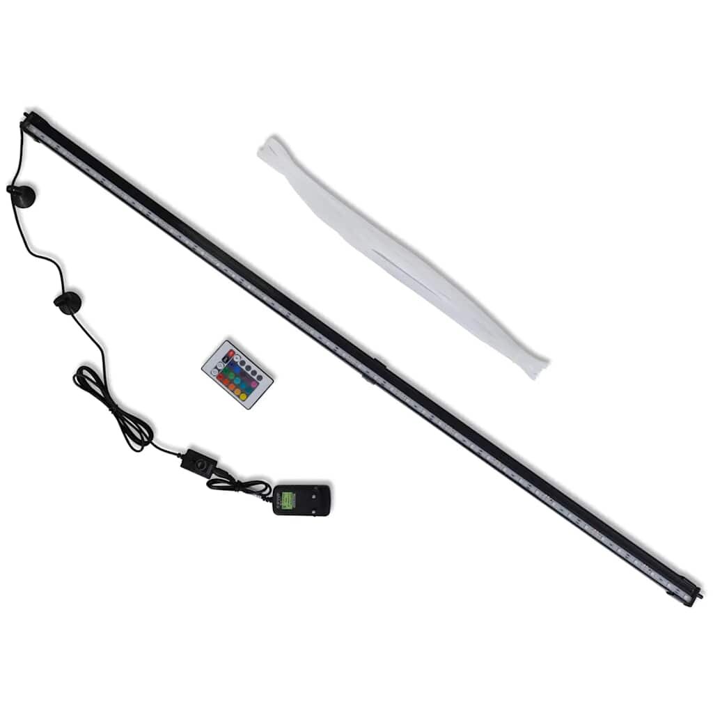 vidaXL LED аквариумна лампа RGB 107 см