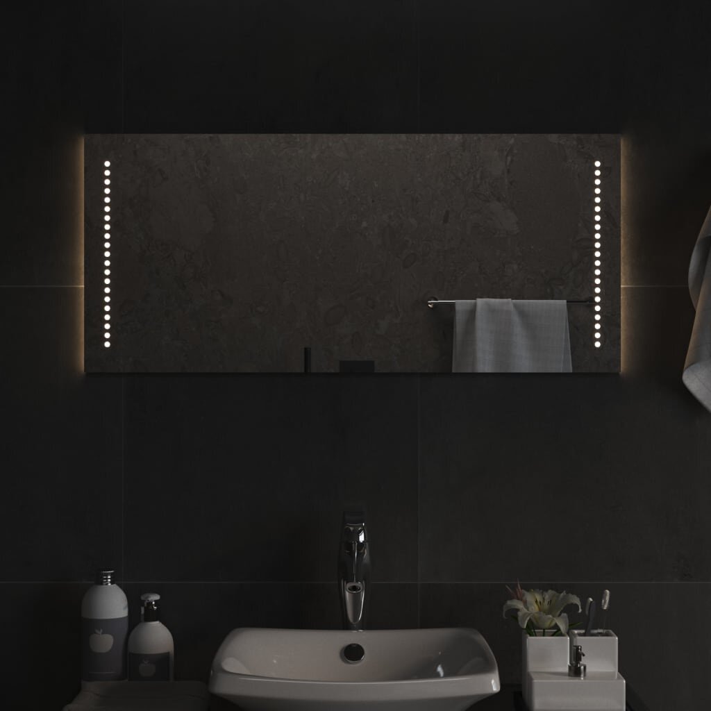 vidaXL LED огледало за баня 40x90 см