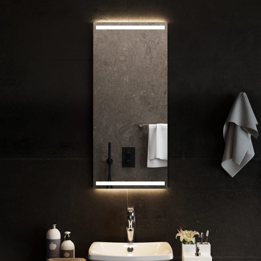 vidaXL LED огледало за баня 40x90 см