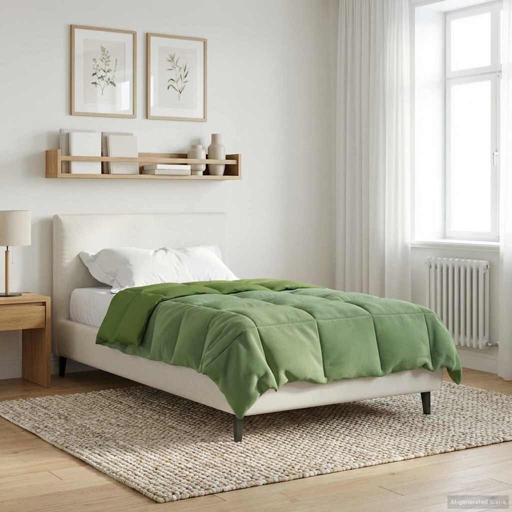 vidaXL Летен юрган 135 x 200 cm Лято Микрофибър (100% полиестер)