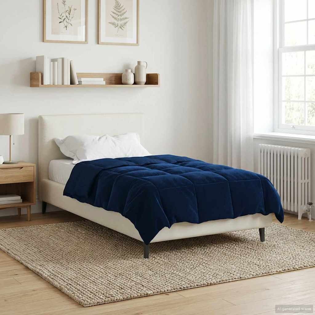 vidaXL Летен юрган 140 x 220 cm Лято Микрофибър (100% полиестер)