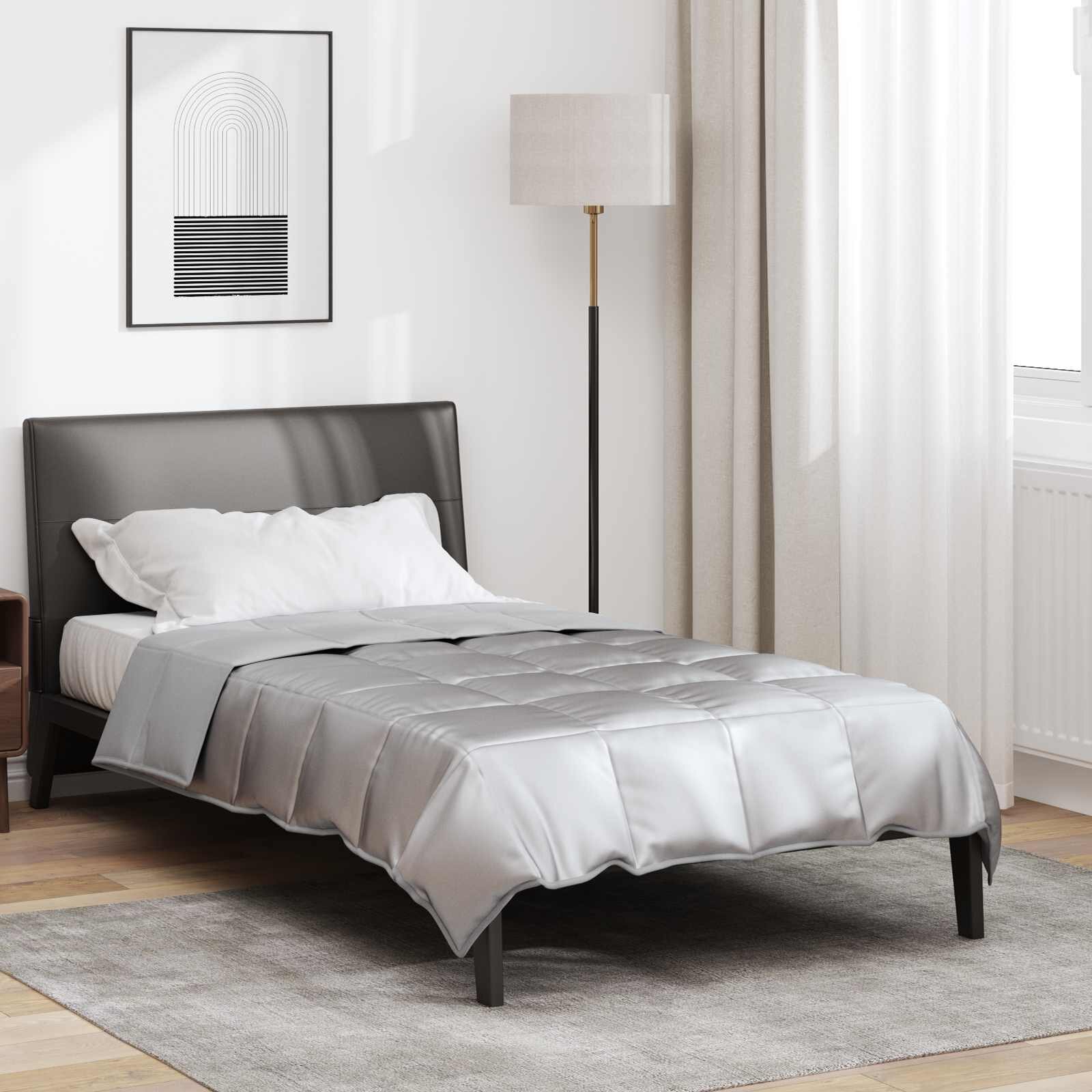 vidaXL Летен юрган 155 x 200 см 200 гсм Сребрист