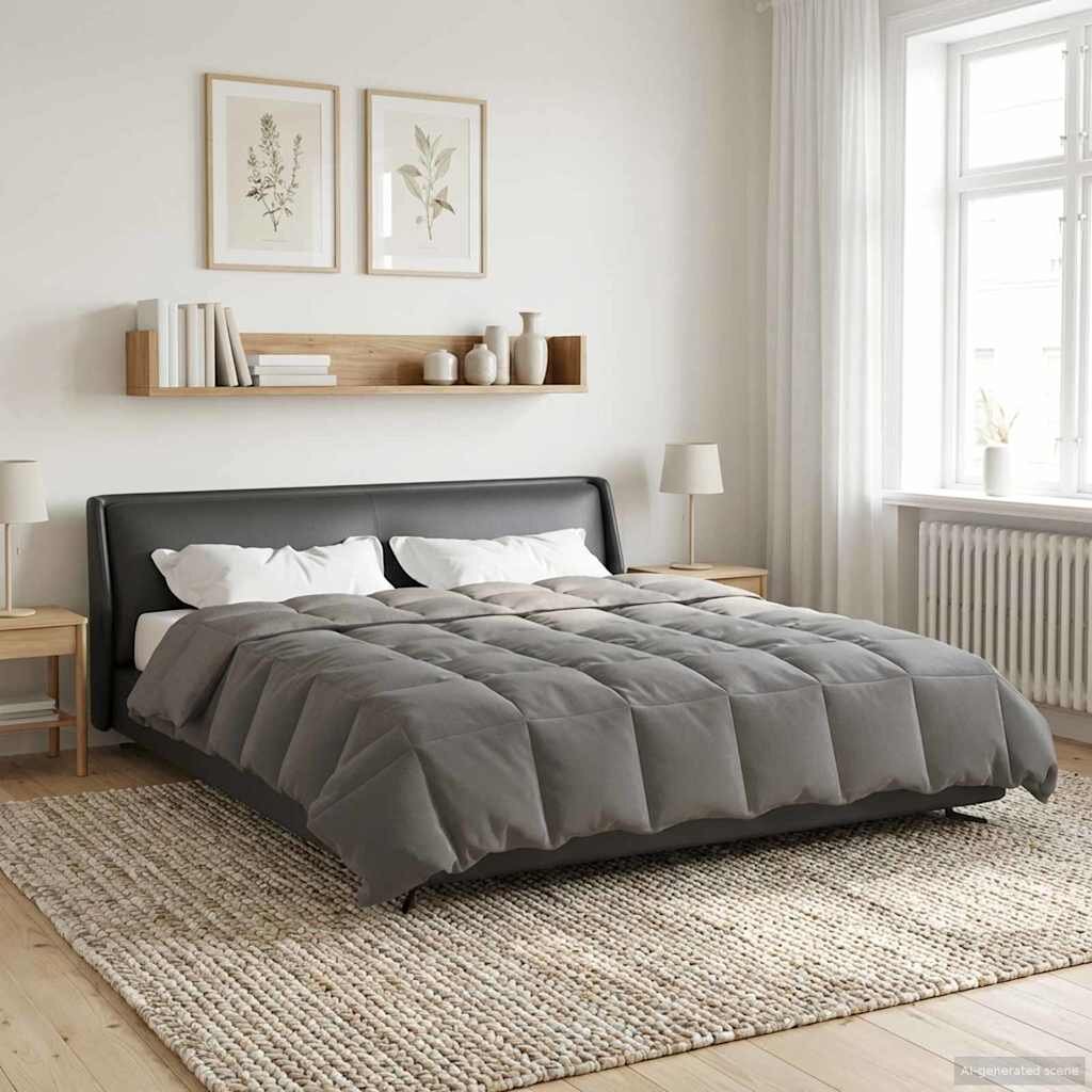 vidaXL Летен юрган 200 x 220 cm Лято Микрофибър (100% полиестер)