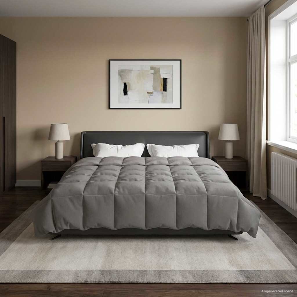 vidaXL Летен юрган 220 x 240 cm Лято Микрофибър (100% полиестер)