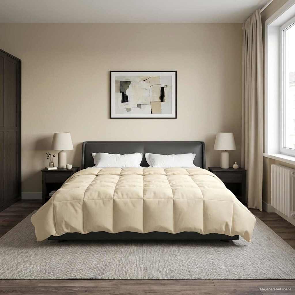 vidaXL Летен юрган 220 x 260 cm Лято Микрофибър (100% полиестер)