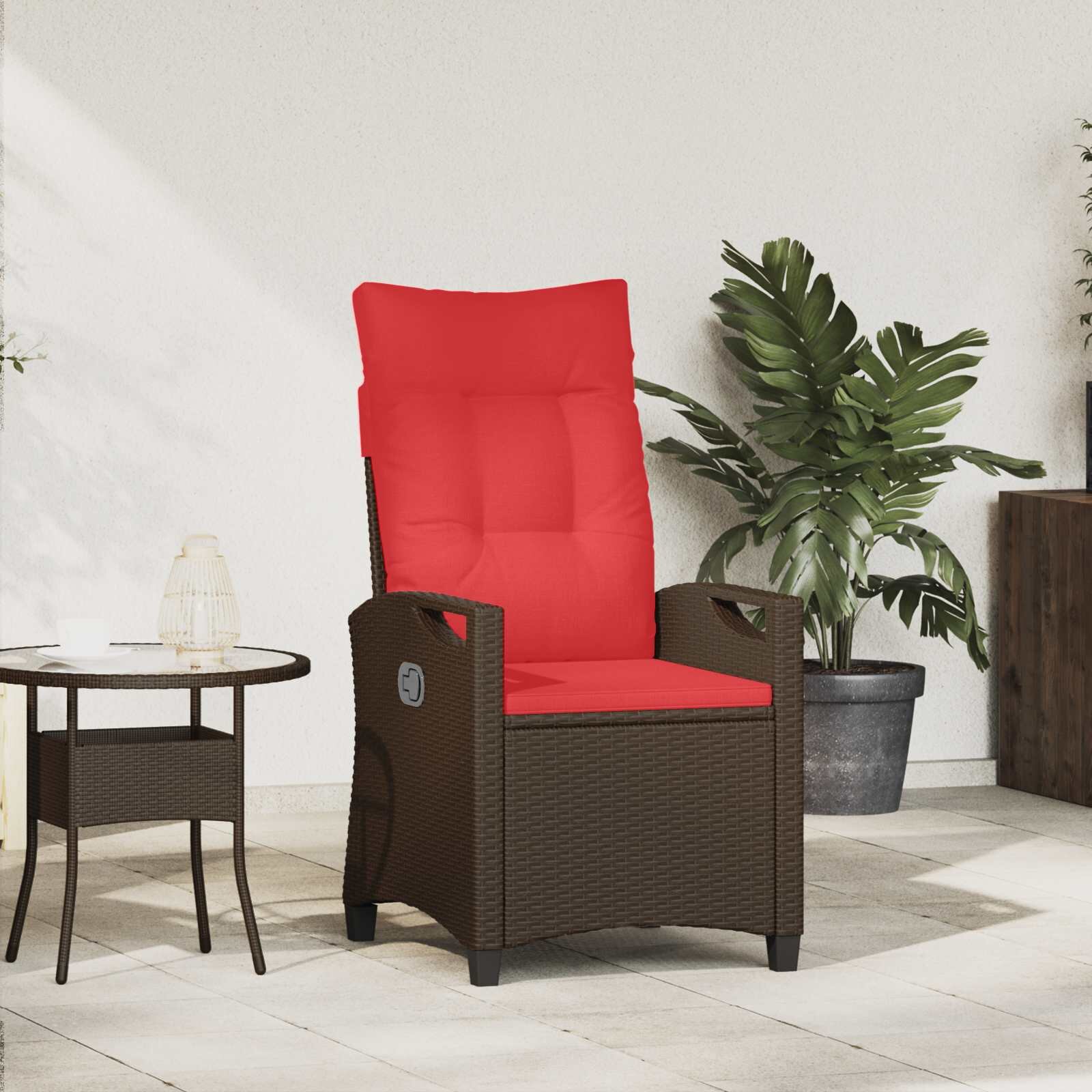 vidaXL Лежанка за градина 56 x 60 x 112 см стомана