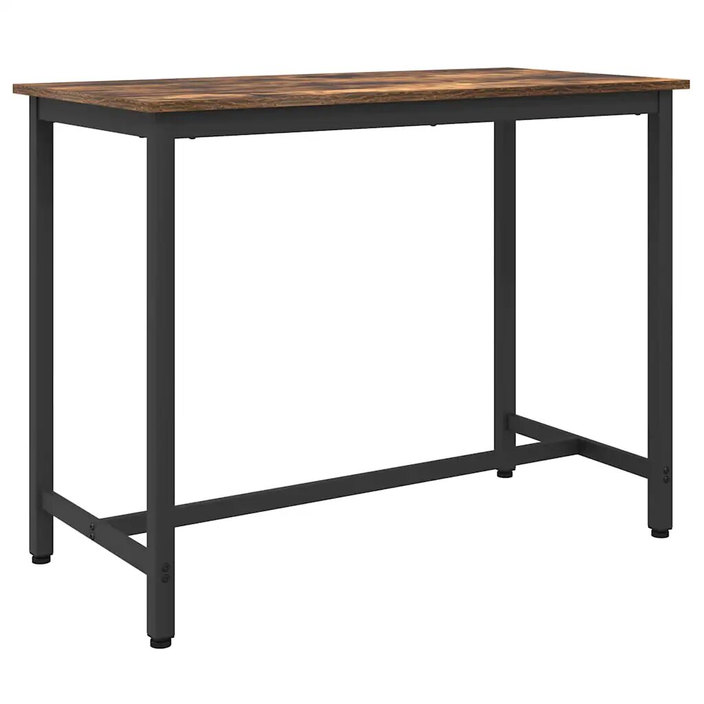 vidaXL Маса Опушен дъб 100 x 50 x 765 см