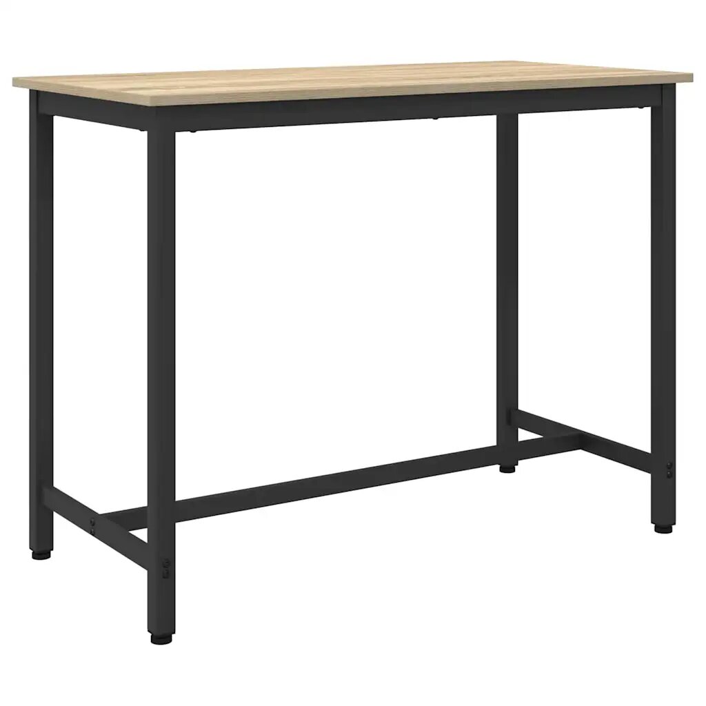 vidaXL Маса Сонома дъб 100 x 50 x 765 см