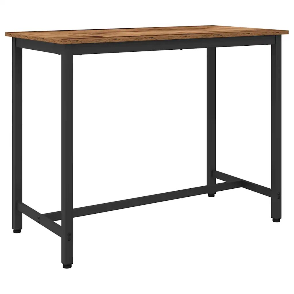 vidaXL Маса Старо дърво 100 x 50 x 765 см