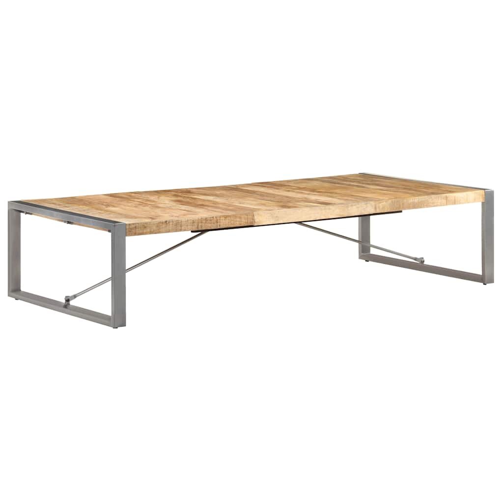 vidaXL Маса за кафе 180x90x40 см грубо мангово дърво