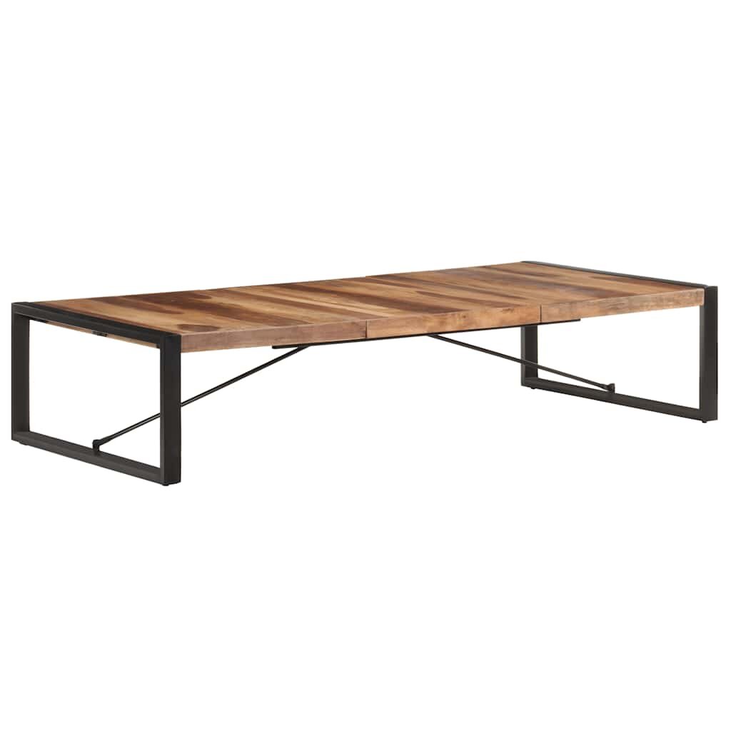 vidaXL Маса за кафе 180x90x40 см масивна дървесина
