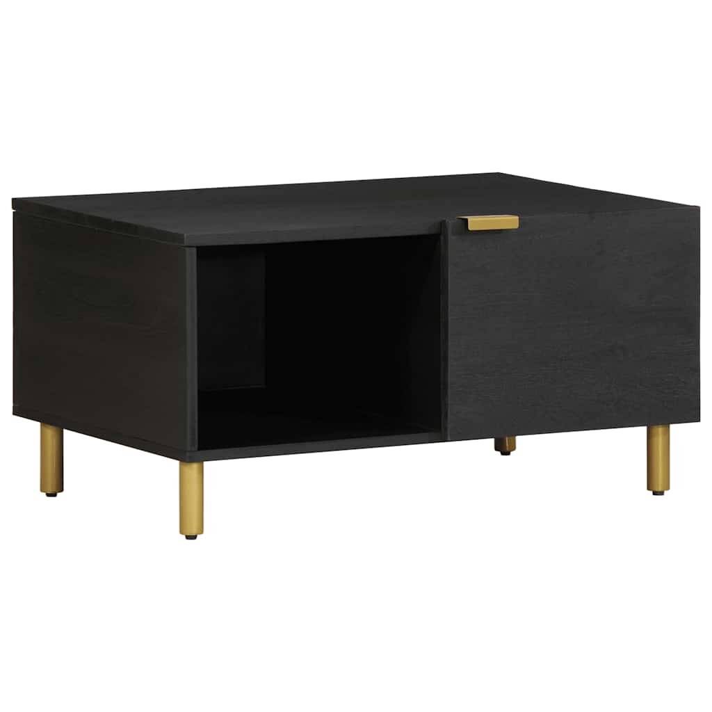 vidaXL Маса за кафе черна 80x50x40 см инженерно дърво