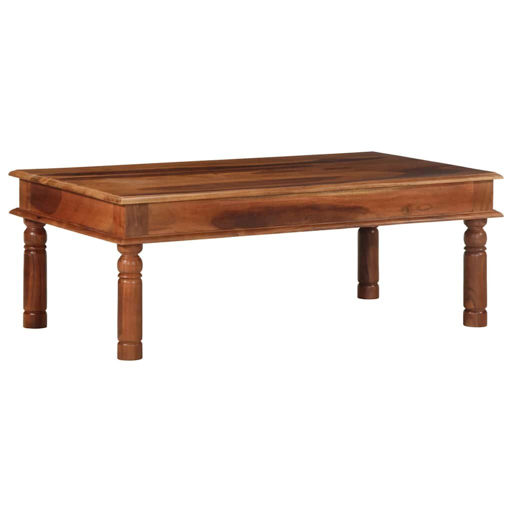 vidaXL масичка за кафе 110x60x40 cm масивна дървесина акация