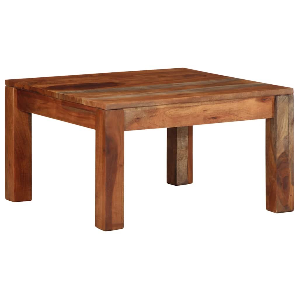 vidaXL масичка за кафе 60x60x35 cm масивна дървесина акация