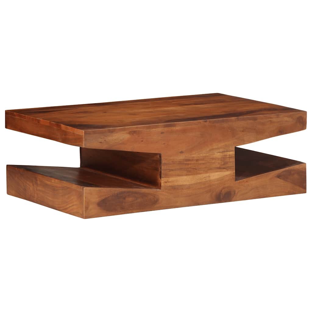 vidaXL масичка за кафе 90x60x30 cm масивна дървесина акация
