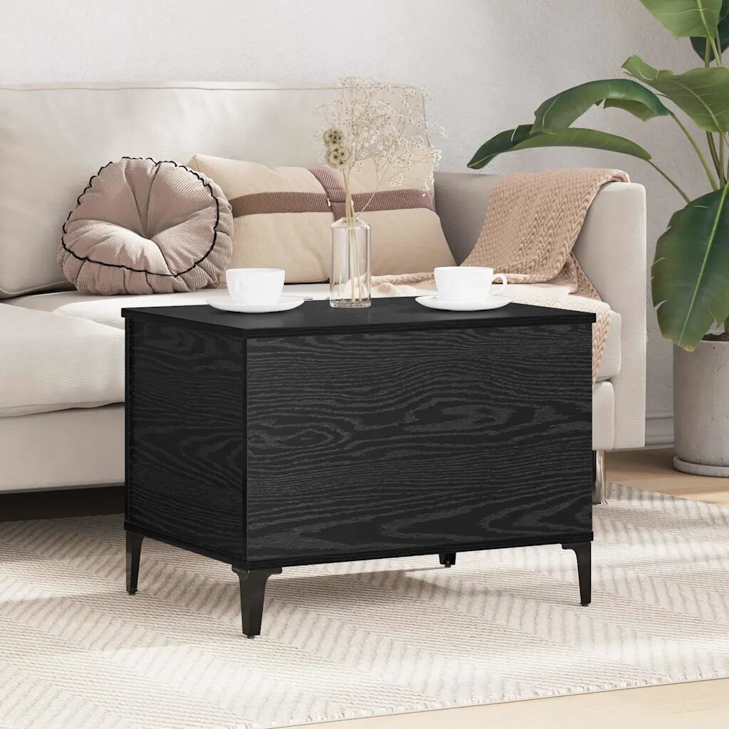 vidaXL Масичка за кафе Черния дъб 60 x 445 x 45 см
