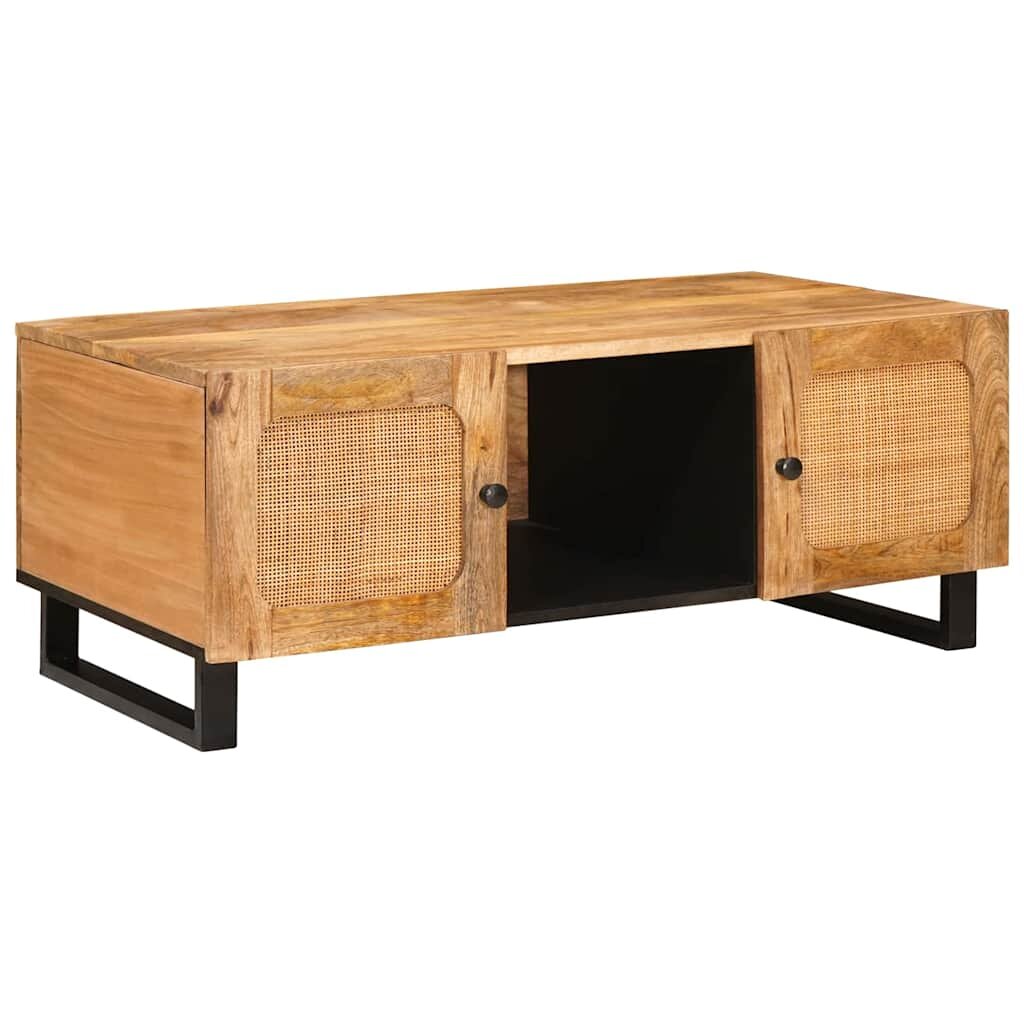 vidaXL Масичка за кафе Дъб Размер 100 x 54 x 40 см
