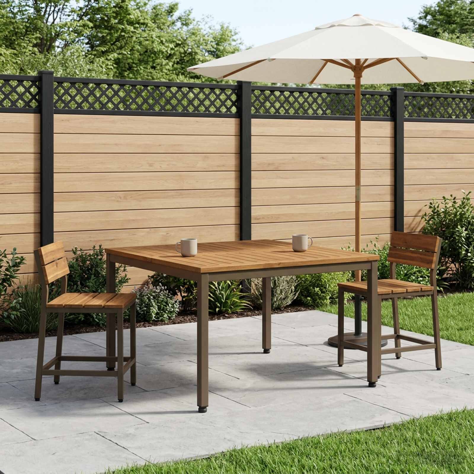 vidaXL Масичка за кафе Естествено и кафяво 100 x 1005 x 45 см