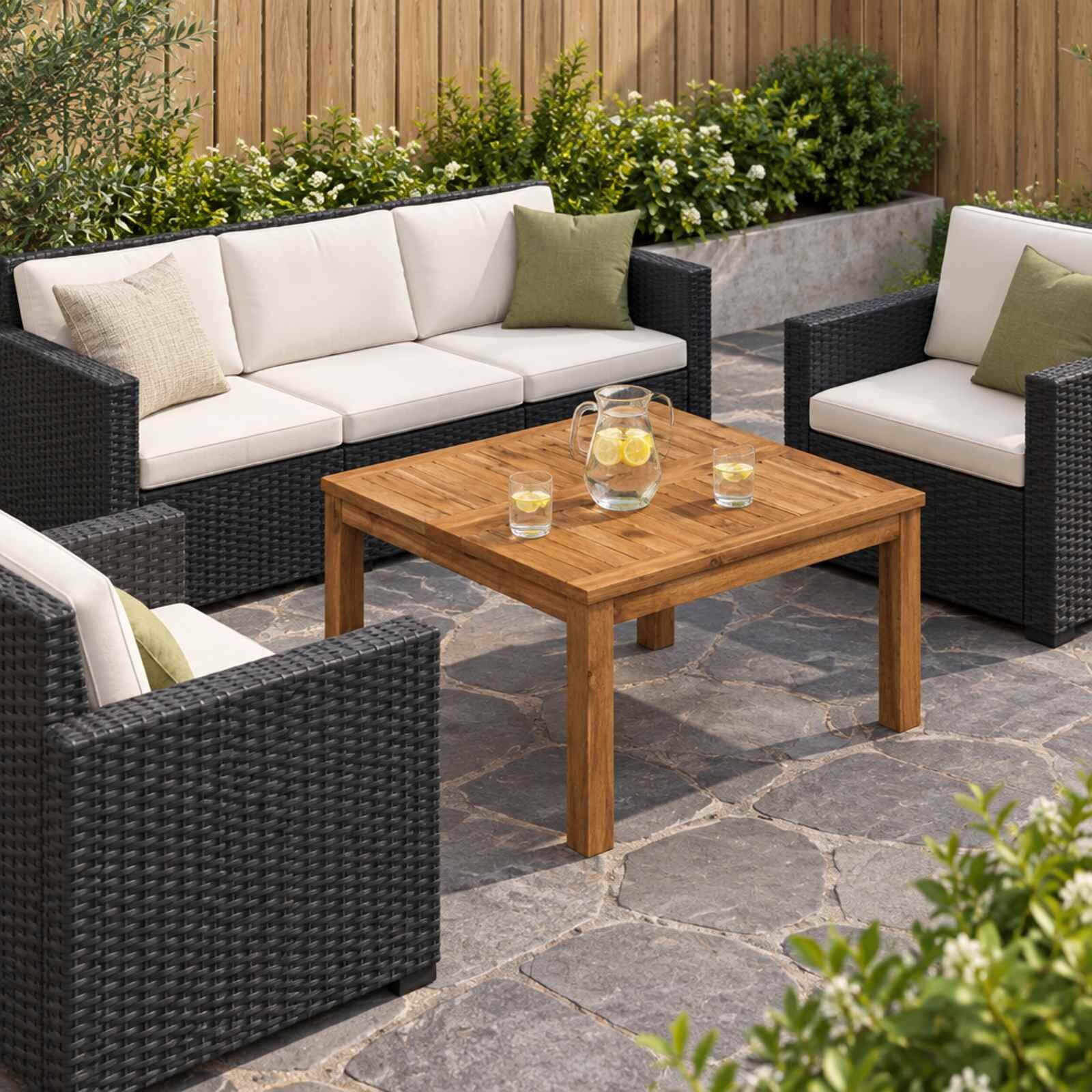 vidaXL Масичка за кафе LAREN Натурално 60 x 605 x 36 см